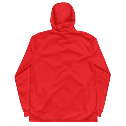 Red II red windbreaker jacket, view 2