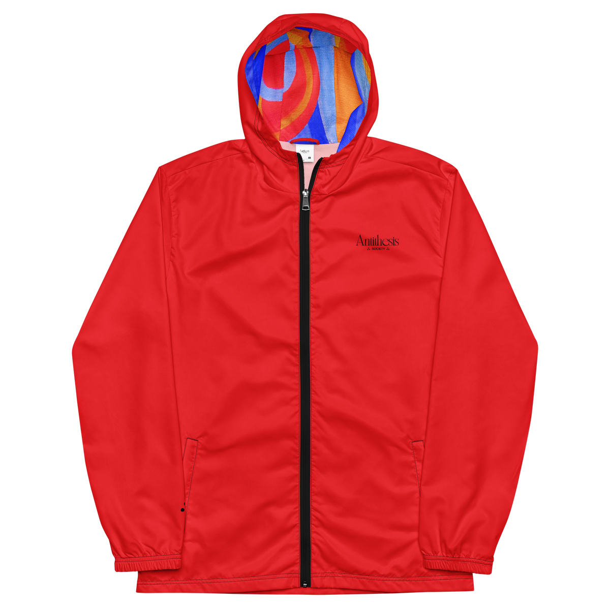 Red II red windbreaker jacket – Antithesis Society