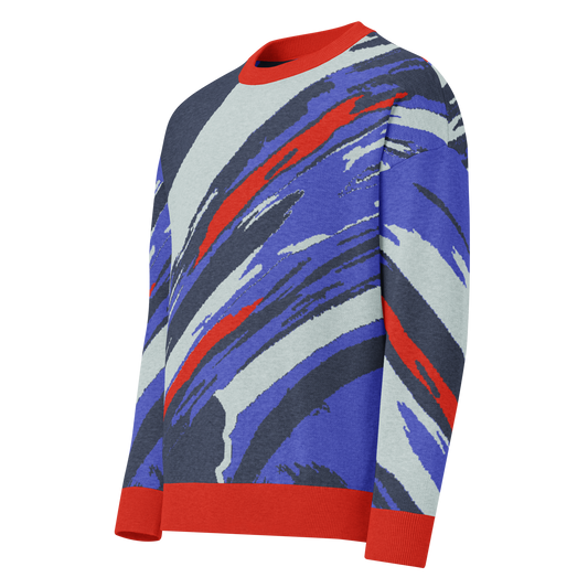 Panta Rhei | Abstract Knit Sweater