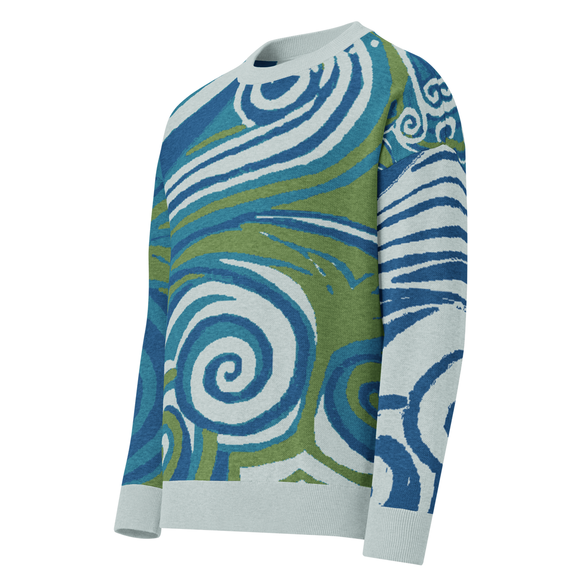 Sine Wave abstract knit sweater – Antithesis Society
