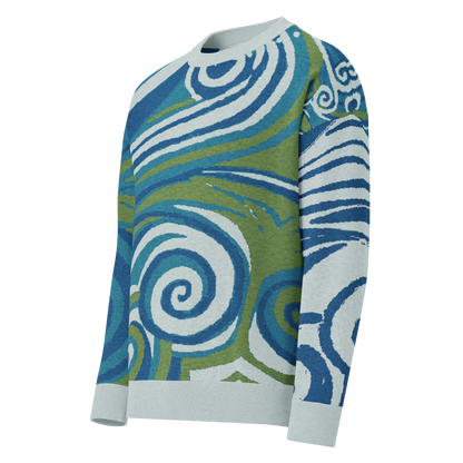 Sine Wave abstract knit sweater – Antithesis Society