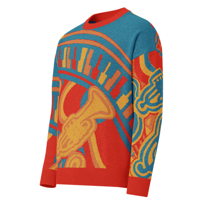 Fortissimo abstract knit sweater – Antithesis Society